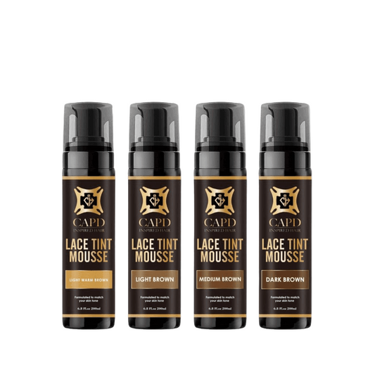 PowerTone™ 4-Shade Lace Tint Mousse Set – HD Lace Color Match for All Skin Tones (200 ml)