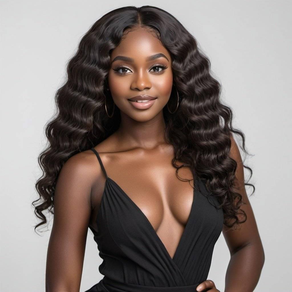 5X5 HD Glueless Closure Wig Deep Wave - CAPD INSPIRED HAIR INC.