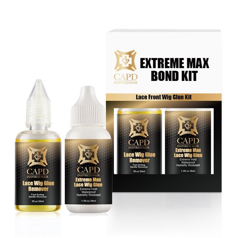 EXTREME MAX LACE WIG GLUE & LACE REMOVER BOND KIT – CAPD INSPIRED HAIR INC.