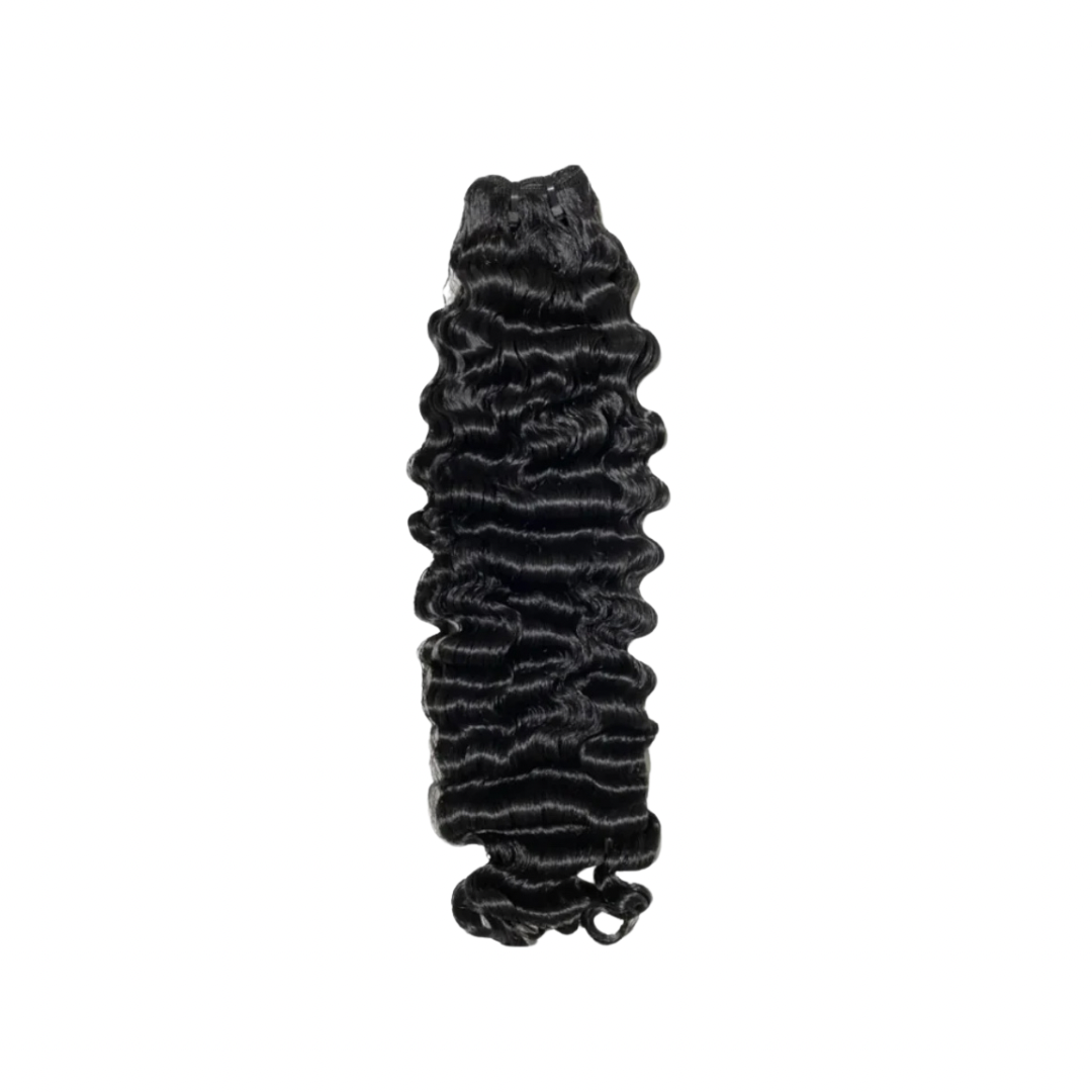 1 Pc Premium Burmese Curly Human Hair Bundle
