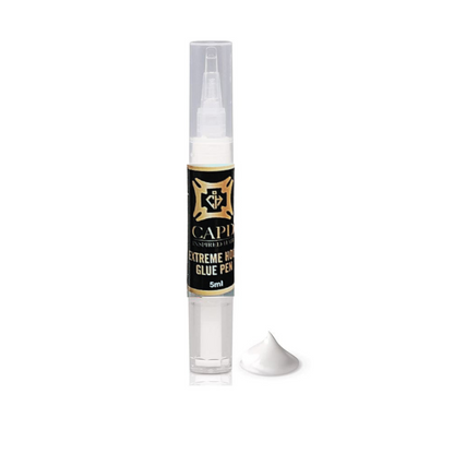 PowerHold™ Mini Wig Adhesive – 5ml  Mini Travel Size Waterproof Lace Glue on a white background, with brand CAPD INSPIRED HAIR.