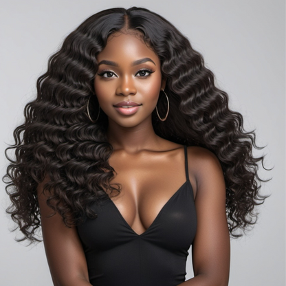 Deep Wave 13x6 Full Frontal HD Lace Wig